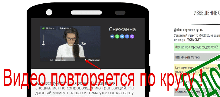 Rosmoney развод
