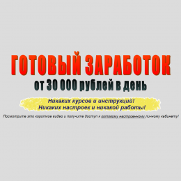 Андрей Брагин [Лохотрон] — Готовый Заработок от 30.000 руб. в день