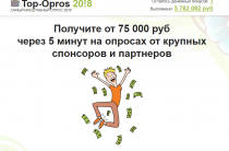 Top-Opros 2018 [Лохотрон] — отзывы о самом масштабном опросе